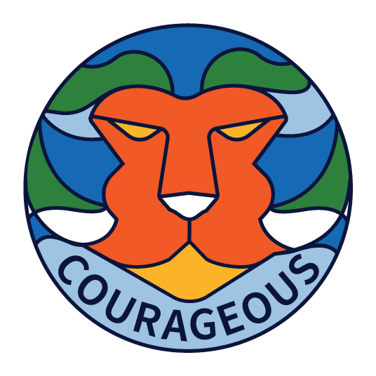 Courageous icon