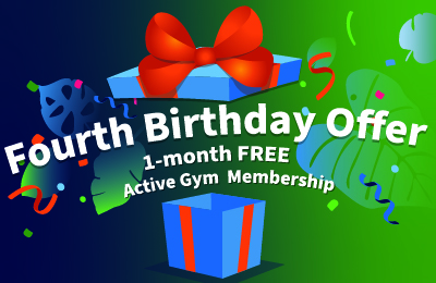 Healthy Living Centre birthday promotion